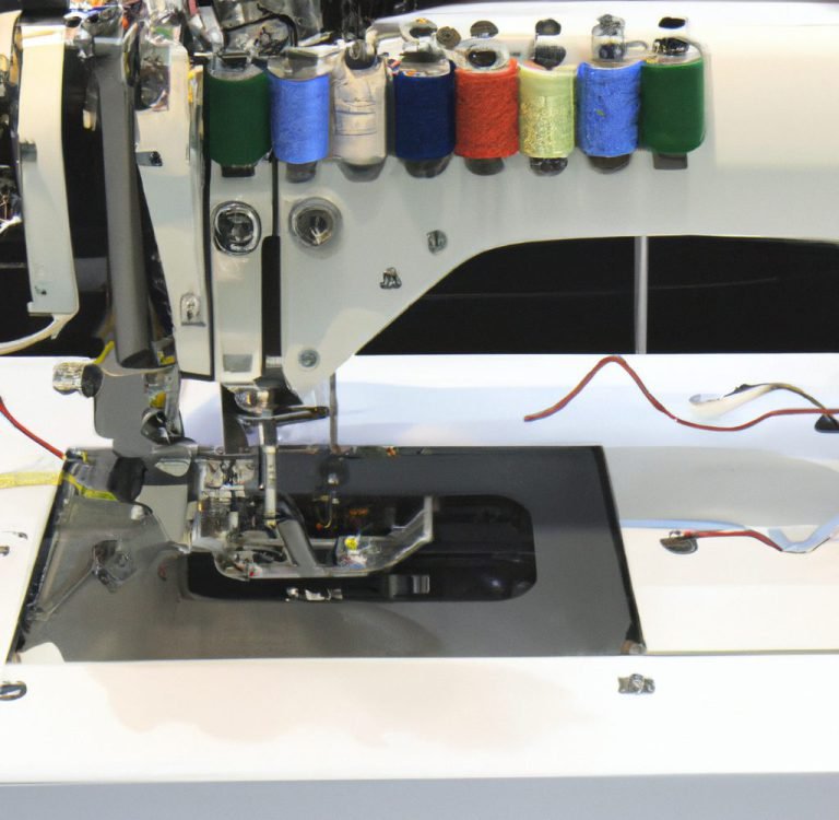 Global Tshirt stitching machine with yarns